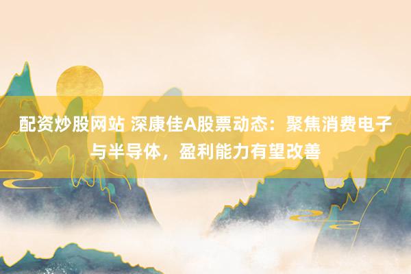配資炒股網(wǎng)站 深康佳A股票動態(tài)：聚焦消費電子與半導(dǎo)體，盈利能力有望改善